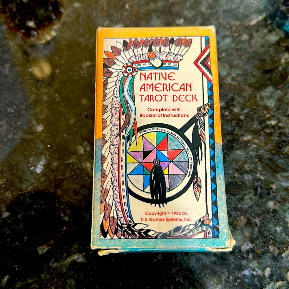 Native American Tarot Deck VINTAGE 1982